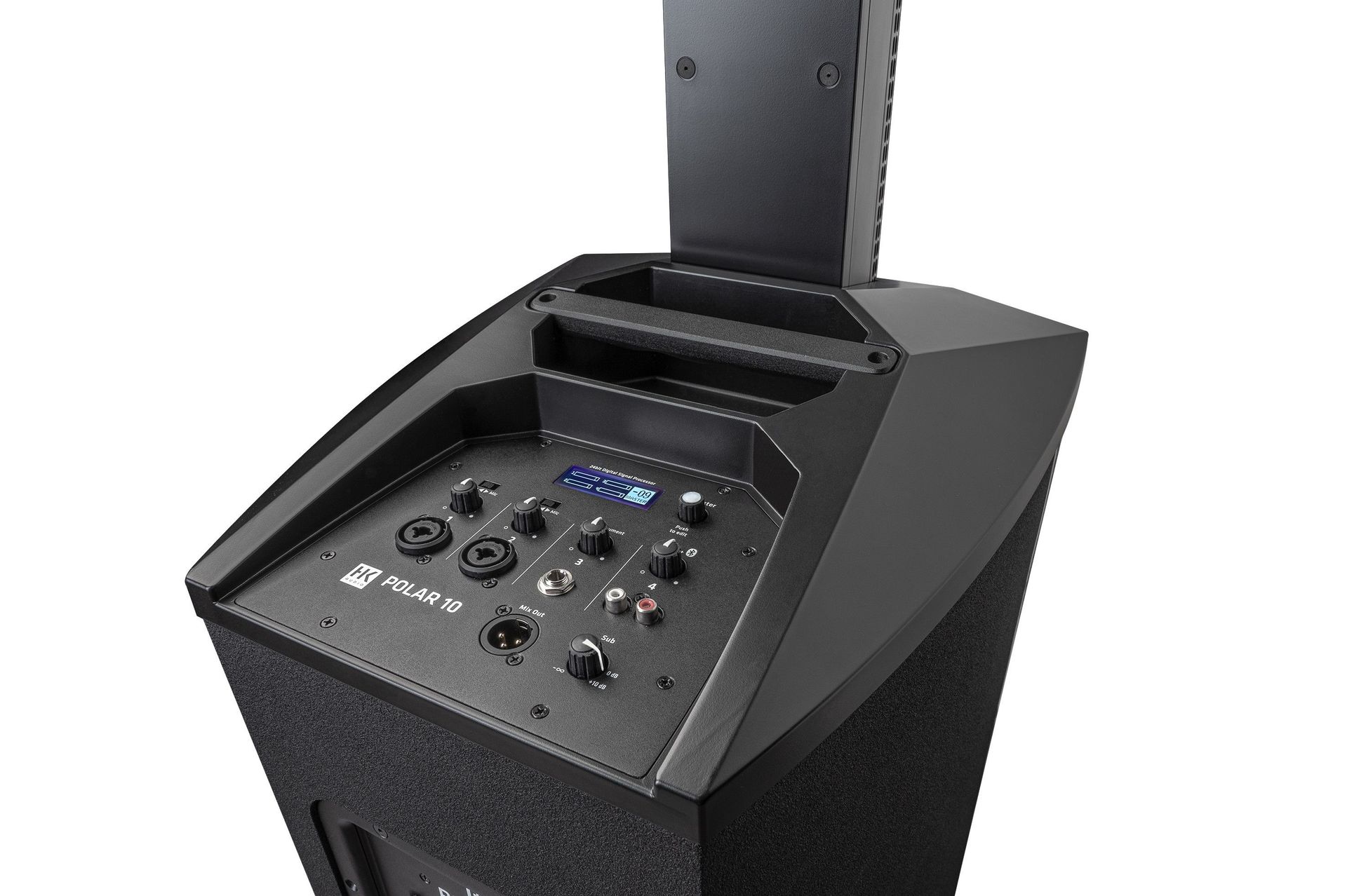 HK Audio Polar 10 Kompaktes Säulensystem mit Mixer + Bluetooth, inkl. Taschen HK Audio Polar 10 Kompaktes Säulensystem mit Mixer + Bluetooth, inkl. Taschen