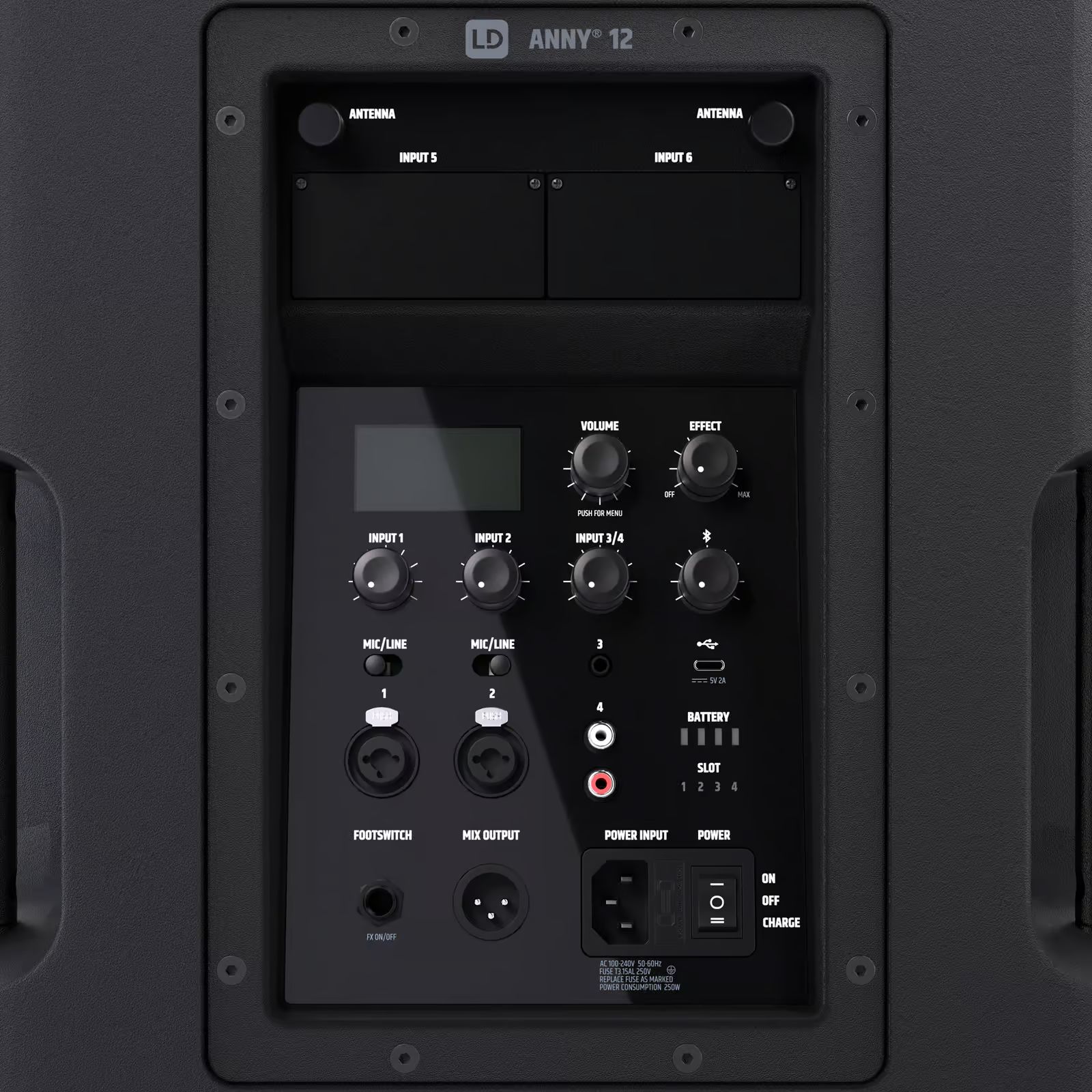 LD Systems ANNY 12 Akkubetriebene Bluetooth-Lautsprecherbox _00054776_