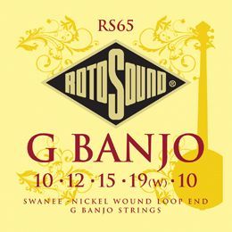 Rotosound RS65  Bluegrass Banjo Saiten mit Loop-End 