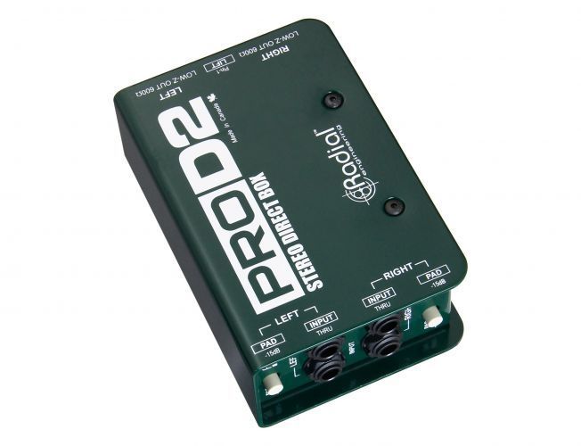 Radial Engineering Pro D2 passive Stereo DI-Box_00042725_