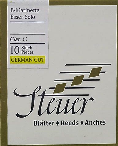 Steuer C-Klarinette deutsch 2,0 Blatt White Line