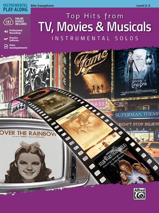 Noten TOP HITS FROM TV MOVIES & MUSICALS Altsaxophon ALF 45171 incl. 