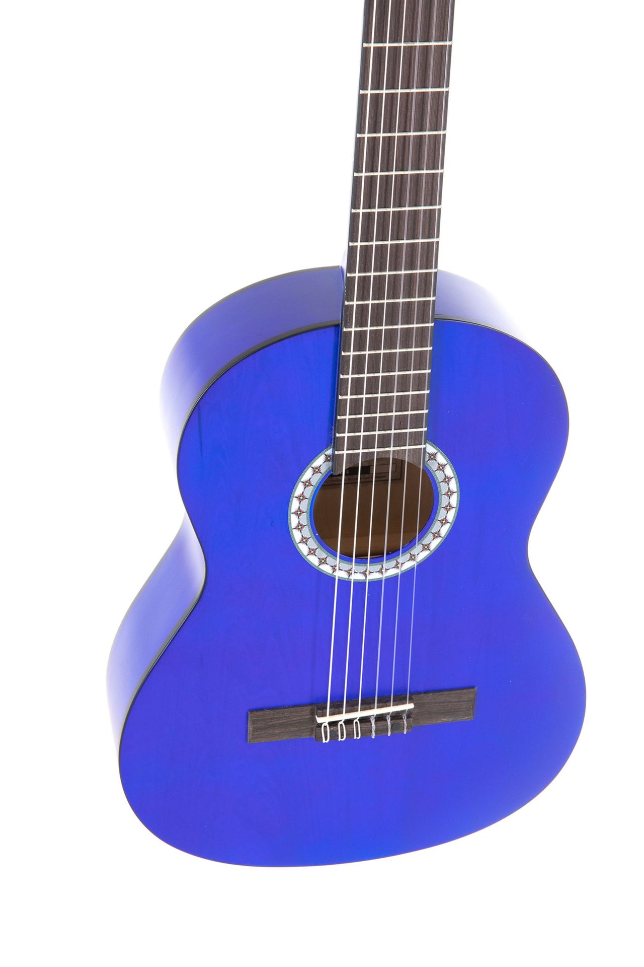 GEWA PURE Klassikgitarre Basic 3/4 transparent blau