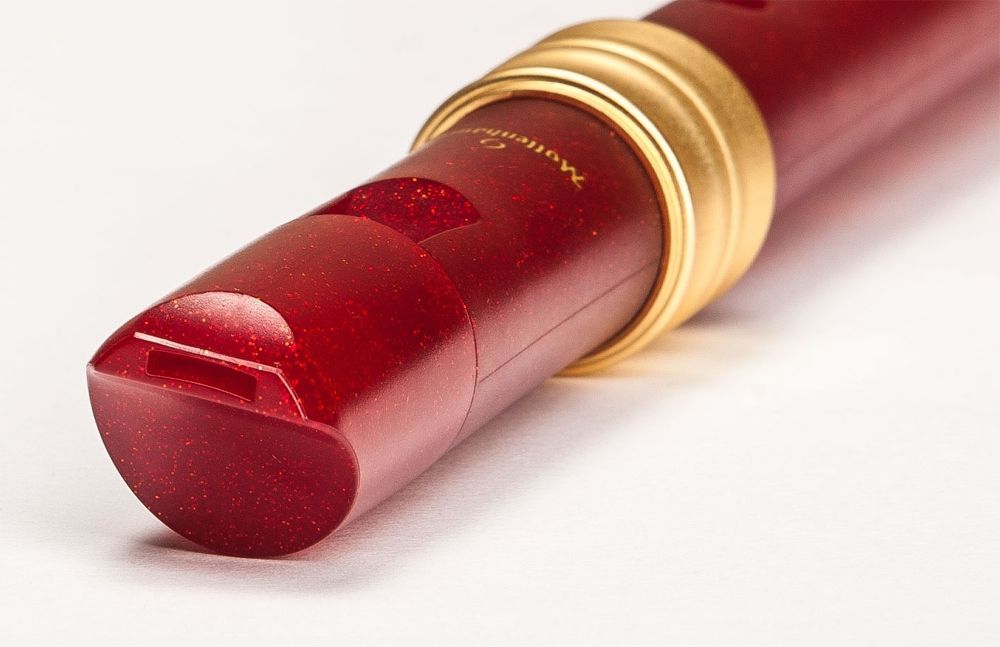 Mollenhauer Traumflöte 0119R Adri´s Traumflöte Kunststoff rot glitter 