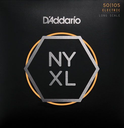 D'Addario NYXL50105 E-Bass Saiten, 4 String Bass 050-105