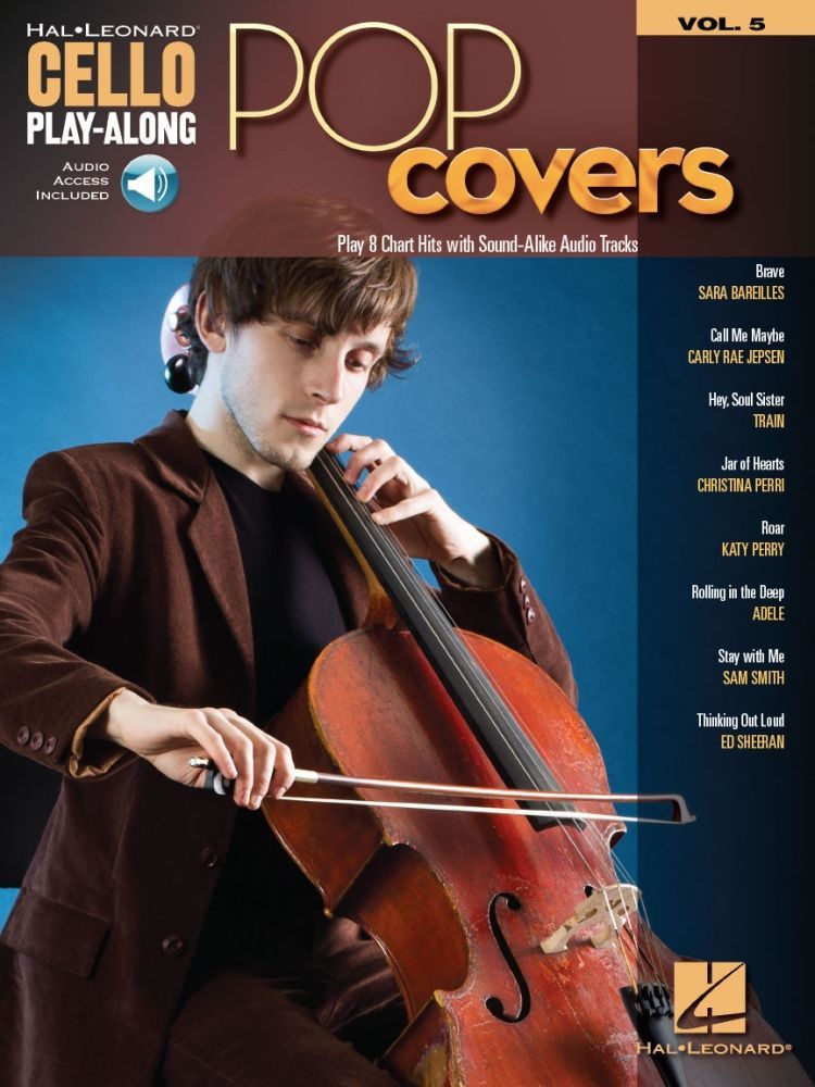 Noten Pop Covers Cello Play-Along Volume 5 incl. Audio downloadcode HL 00194644
