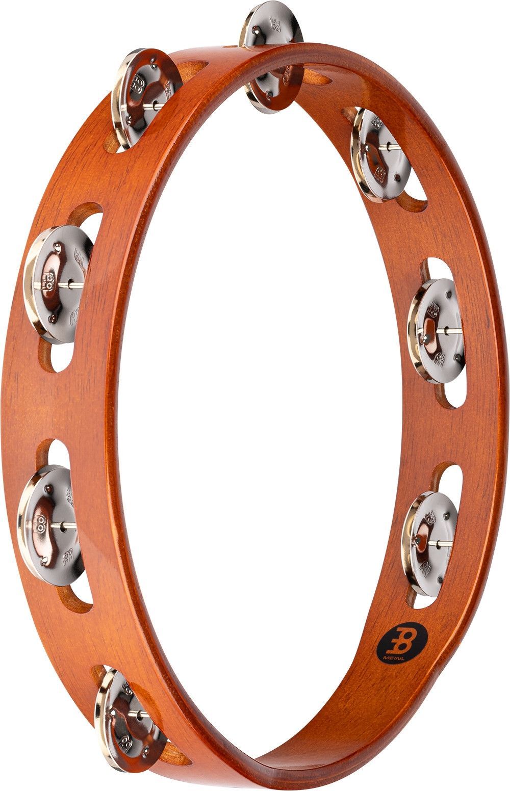 Meinl TA1AB Holz Tambourin Schellenkranz Stahlschellen_00030656_