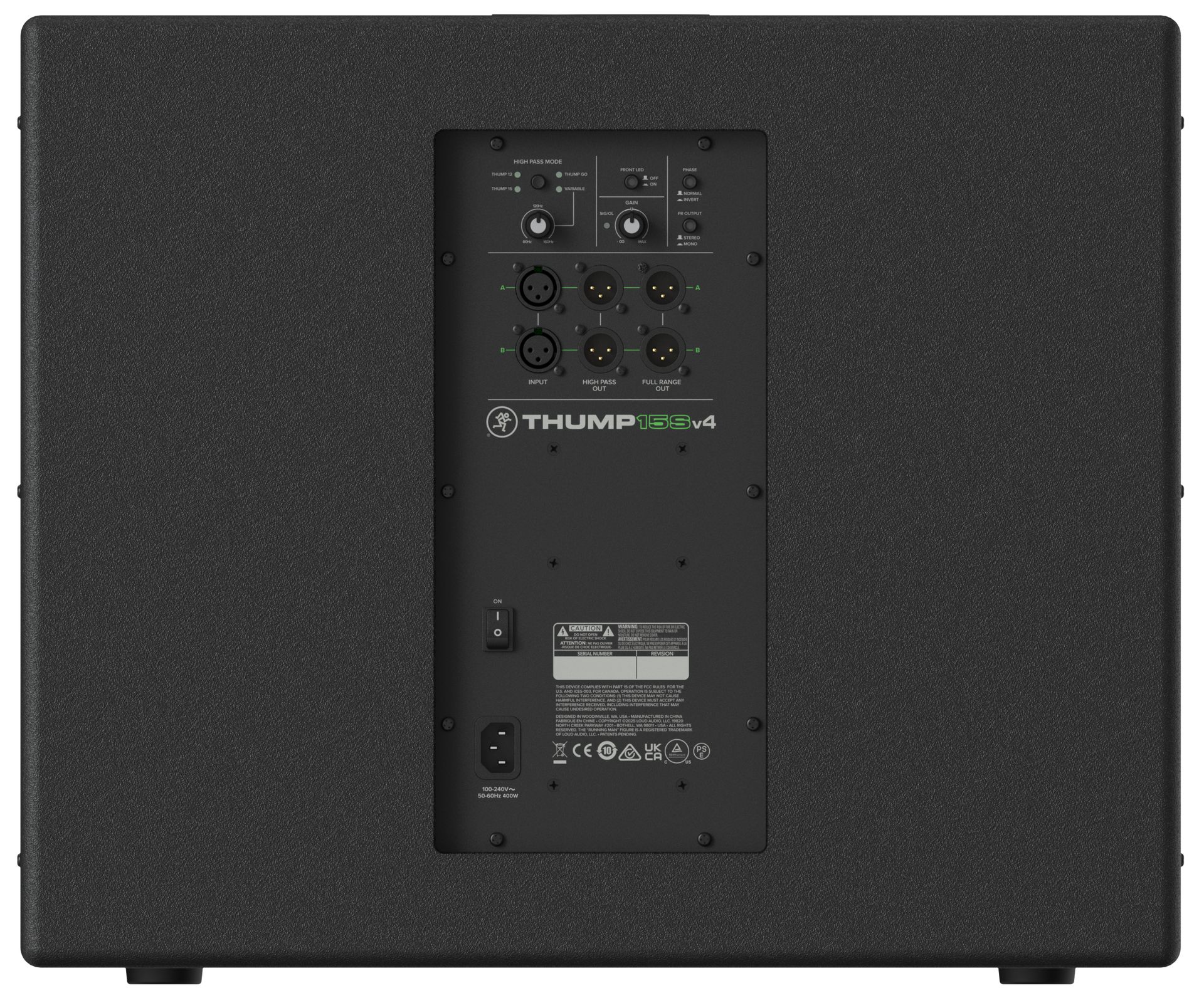 Mackie Thump 15Sv4  15" Aktiver PA-Subwoofer 