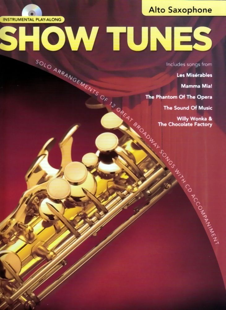Noten Show tunes - Alto Saxophone incl. playback CD HL 90003133
