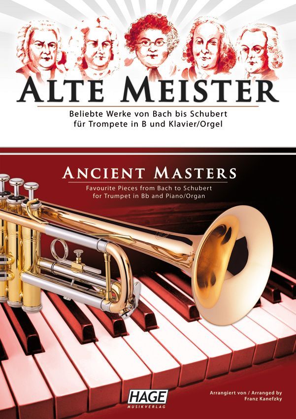 Noten Alte Meister für Trompete in B und Klavier/Orgel Hage eh-1513