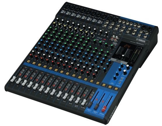 Yamaha MG16XU Mixer, SPX Effekt, USB, 10 Mikrofoneingänge, 4 Stereoeingänge