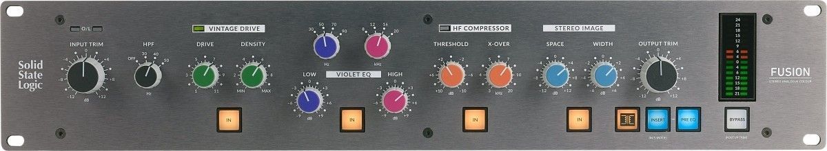 SSL Solid Stage Logic Fusion Analoger Stereo-Prozessor für Mastering