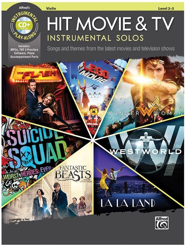 Noten Hit Movie & TV Instrumental Solos (+MP3-CD) für Violine ALF46774