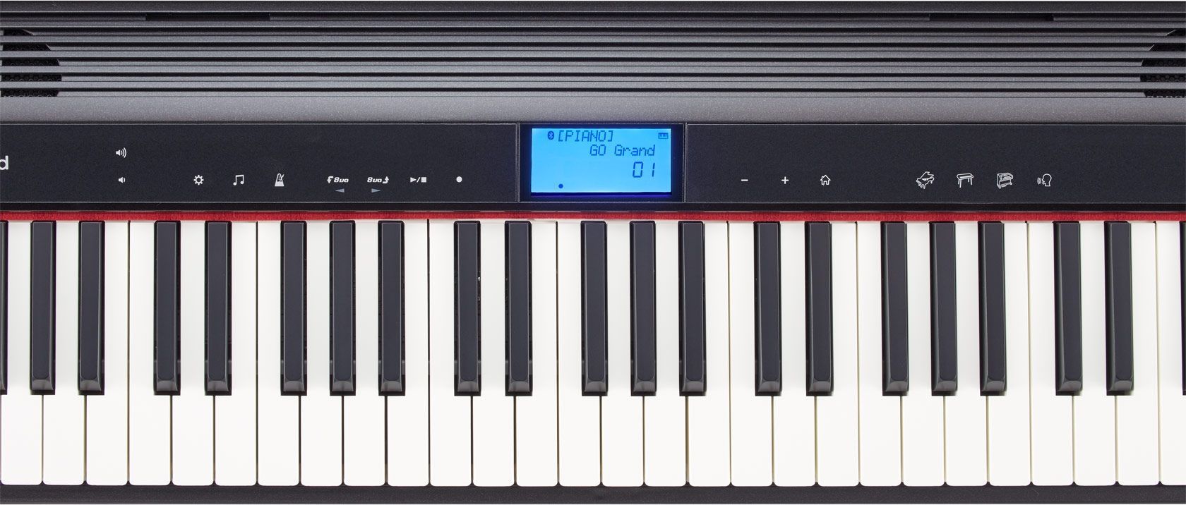 Roland Go Piano Stagepiano mit Lautsprechern, 61 Tasten mit Anschlagdynamik 