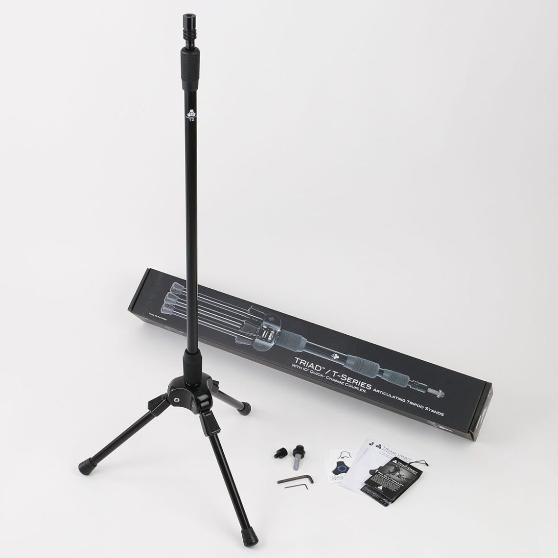 Triad-Orbit Triad T2 Mikrofonstativ Standard gerade, 3-Fuß mit Schrägstellung_00029166_