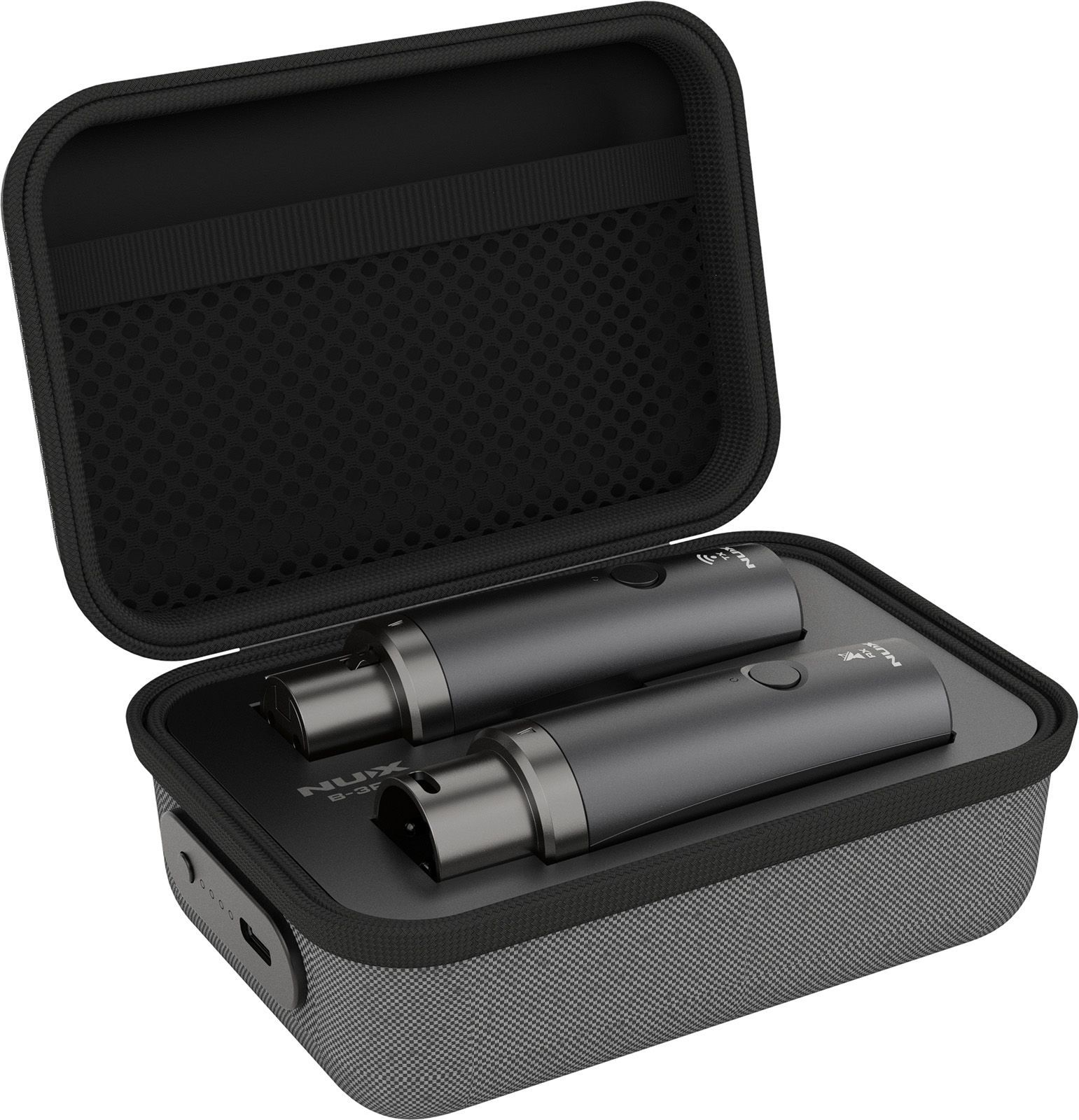 NUX B-3RC Mic-Bundle 2,4 GHz Funkmikrofon-System mit Aufstecksender NUX B-3RC Mic-Bundle 2,4 GHz Funkmikrofon-System mit Aufstecksender
