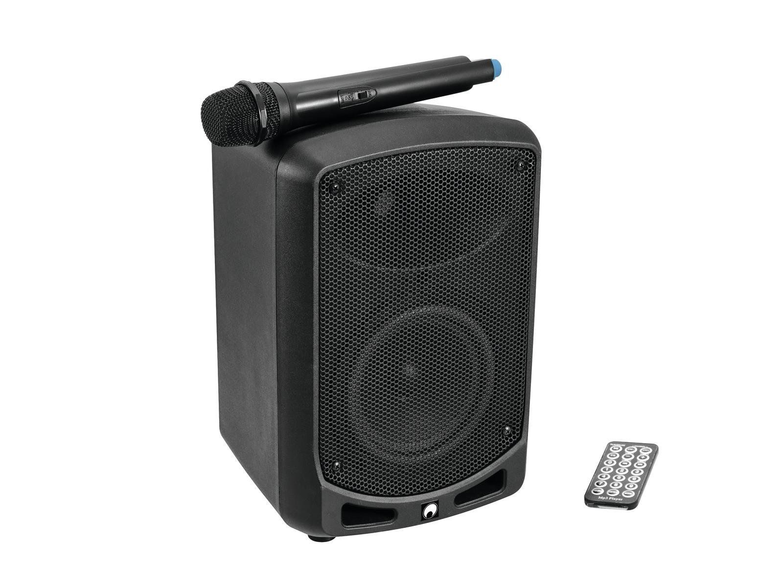 OMNITRONIC WAMS-65BT Drahtlos-PA-System mit Funkmikrofon, Audioplayer, Bluetooth