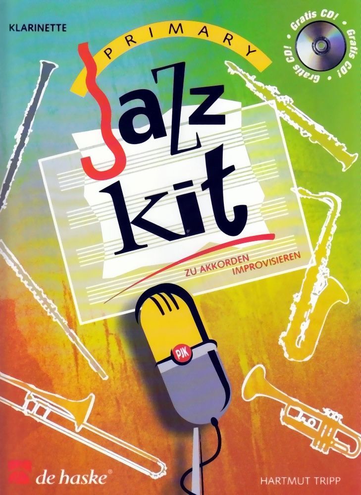 Noten Klarinette PRIMARY JAZZ KIT  incl. CD de HASKE 1002532 