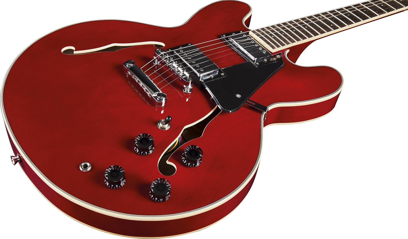 EKO - GEE FUSION-RED  Hollowbody E-Gitarre