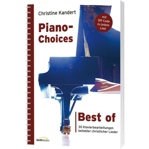 Noten Best of Piano Choices Christine Kandert incl.Audio downloadcode