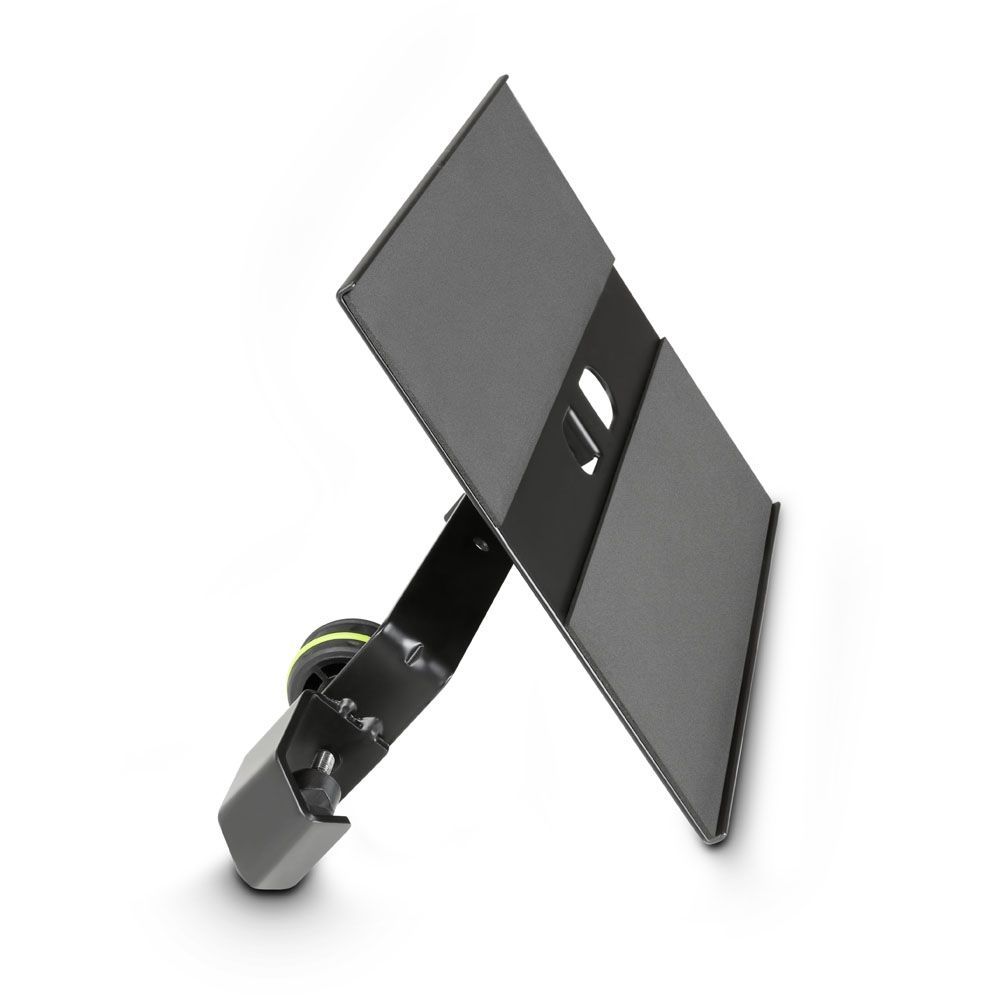 Gravity MA TRAY 1 Ablage zur Montage an Mikrofonständer aus Stahlblech schwarz