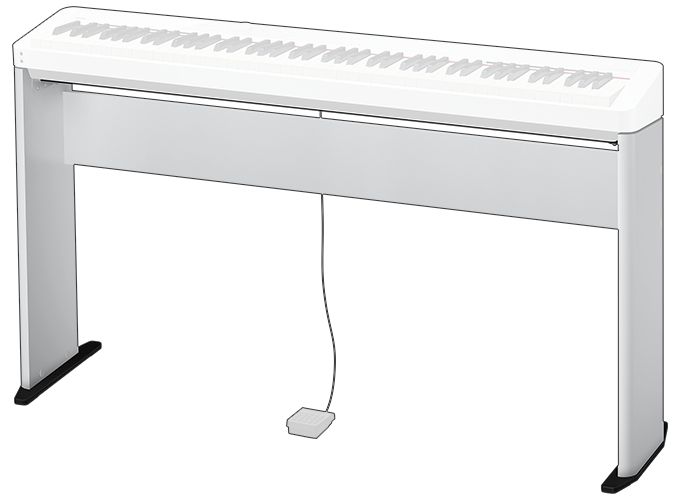 Casio CS-68PWE Ständer weiß, Untergestell für PX-S1100, PX-S3100,  _00040814_