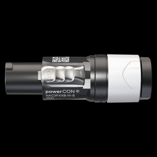 Neutrik NAC3FXXB-W-S PowerCON Stecker  grau Power Out