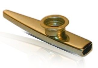 Sub-Kazoo Metall - "Tröte", Messing lackiert, Membrane austauschbar_00051759_