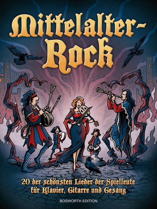 Noten Mittelalter Rock Bosworth BoE 7765 20 Songs für Klavier, Gitarre, Gesang Noten Mittelalter Rock Bosworth BoE 7765 20 Songs für Klavier, Gitarre, Gesang