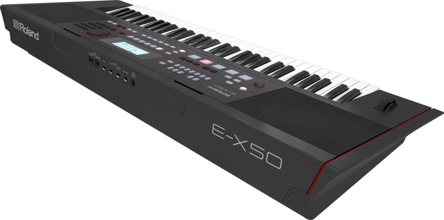 Roland E-X50 schwarz Arranger-Keyboard - 61 anschlagdynamischeTasten