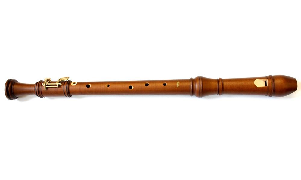 Schneider Blockflöte 40807-bD Tenor Ahorn braun barock