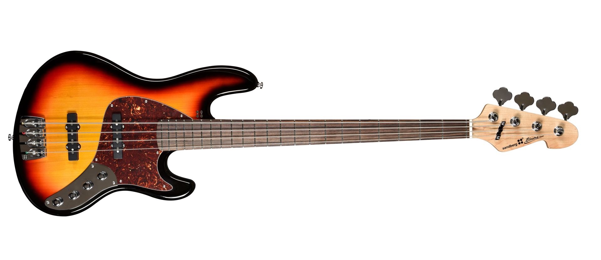 Sandberg Electra TT-4 RW 3-Tone Sunburst HG 4-Saiter E-Bass aktiv