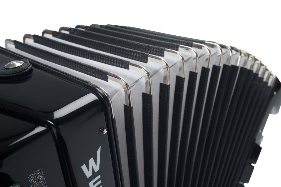 Weltmeister Topas-IV 96 CZ Akkordeon rot, 37/96/IV/11/5 Tschechische Stimmplatte