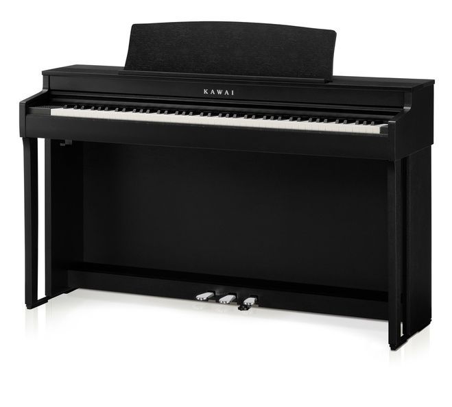 KAWAI CN-301B Digitalpiano schwarz matt, RH3 Tastatur mit IvoryTouch+Druckpunkt