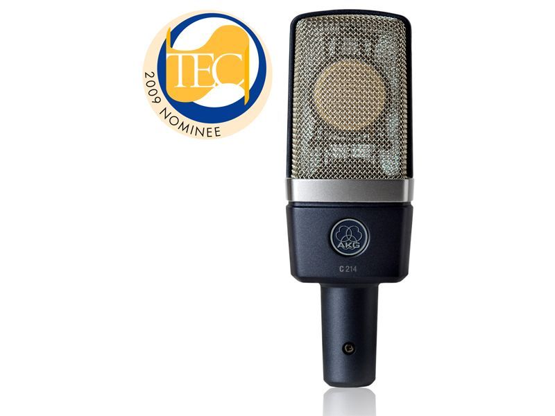 AKG C 214 Studio Mikrofon, Großmembranmikrofon mit Spinne_00013256_