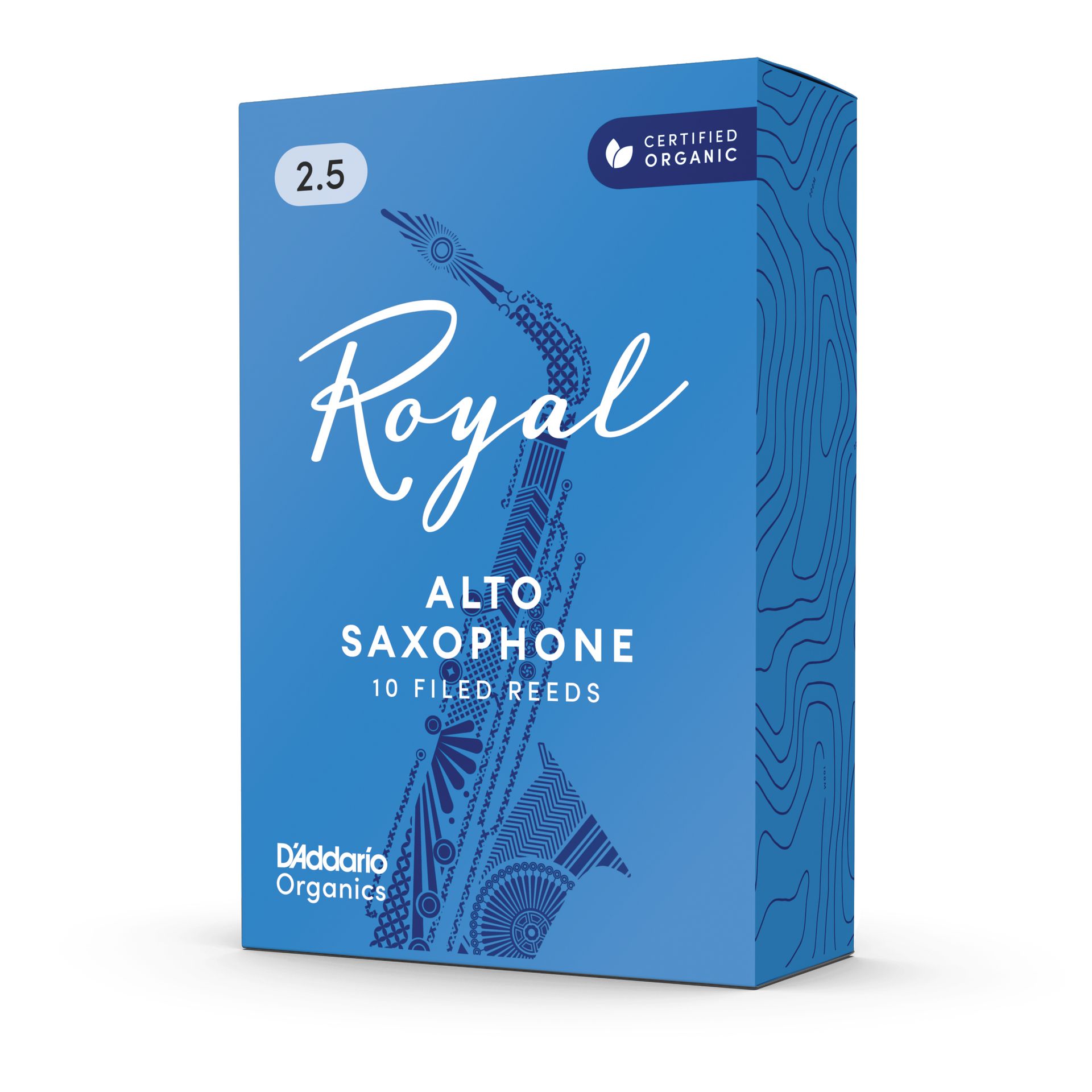 D´Addario Woodwinds 2,5 Rico Royal Altsaxophon Blatt _00003799_