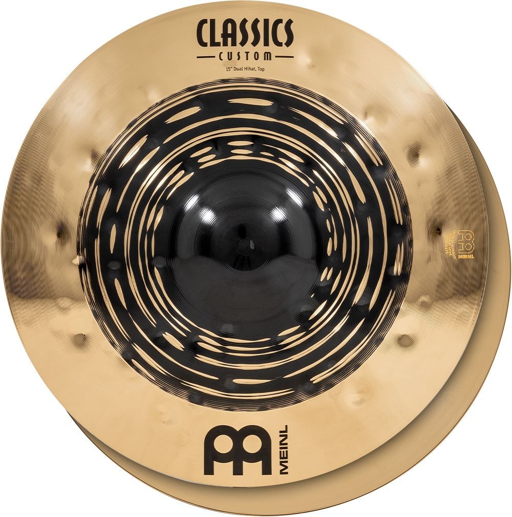 Meinl 15" Classics Custom Dual Hi-Hat