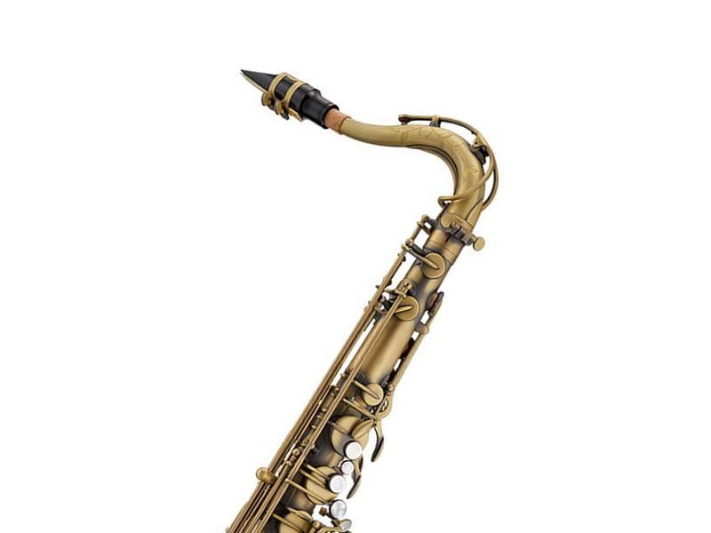 Antigua TS-4248-AQ-GH B-Tenorsaxophon "Power Bell"  Antik Matt , incl.Etui