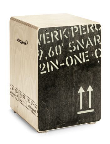 Schlagwerk CP403BLK 2inOne Cajon medium Black Edition