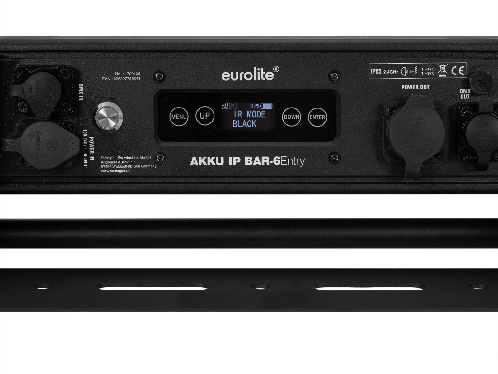 EUROLITE AKKU IP BAR-6 Entry QCL LED-Bar EUROLITE AKKU IP BAR-6 Entry QCL LED-Bar