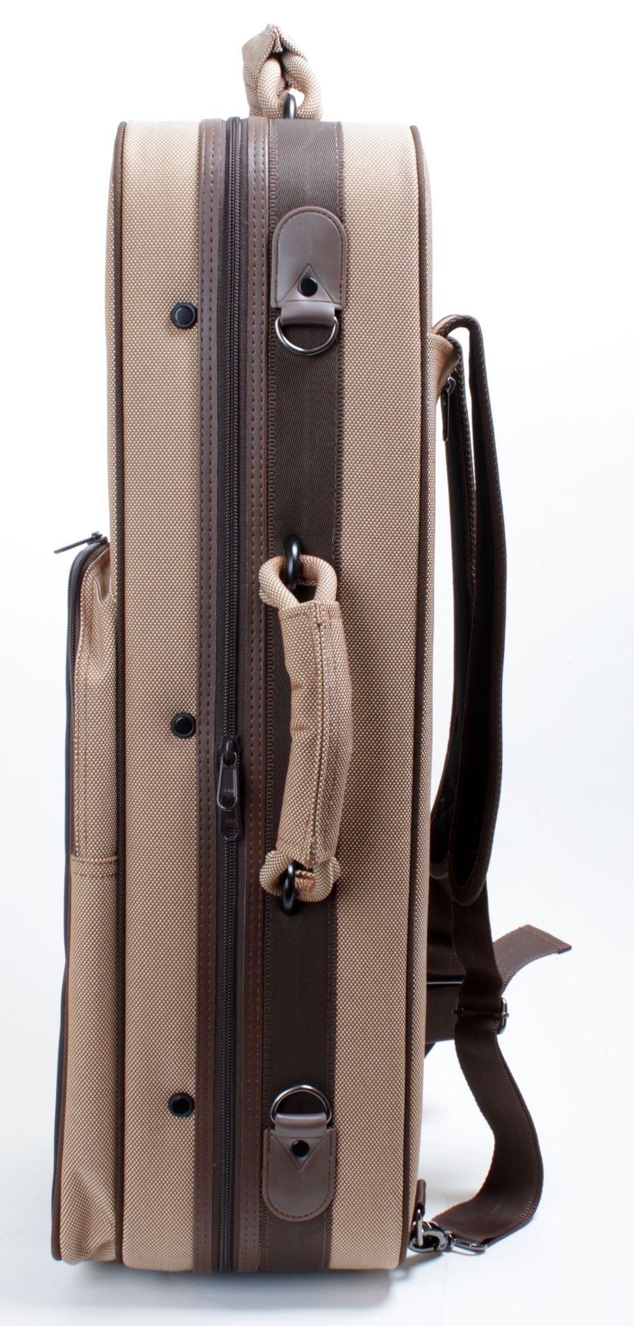 Koffer-Etui Altsaxophon"Retro" Rechteckform mit Rucksackgurten Koffer-Etui Altsaxophon"Retro" Rechteckform mit Rucksackgurten