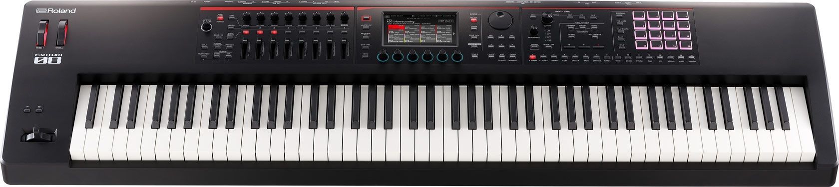 Roland Fantom 08 Workstation Synthesizer, 88 Hasten Hammermechanik PHA-50 Roland Fantom 08 Workstation Synthesizer, 88 Hasten Hammermechanik PHA-50