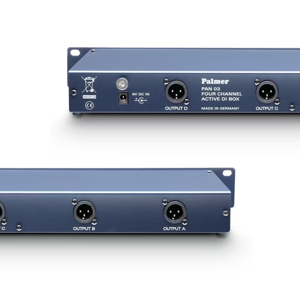 Palmer PAN 03 Audionomix aktive 19" DI-Box