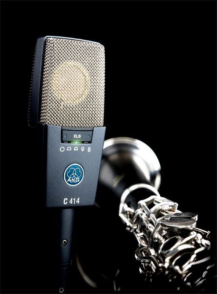 AKG C 414 XLS Studio Mikrofon, Großmembranmikrofon, 9 wählbare Richtcharakter