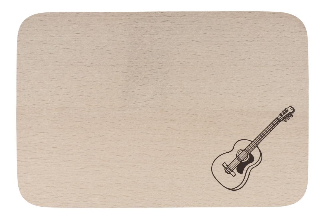 4250926757328 - Schneidbrett bedruckt Motiv Konzertgitarre Chopping Board aus Buchenholz 4250926757328 - Schneidbrett bedruckt Motiv Konzertgitarre Chopping Board aus Buchenholz