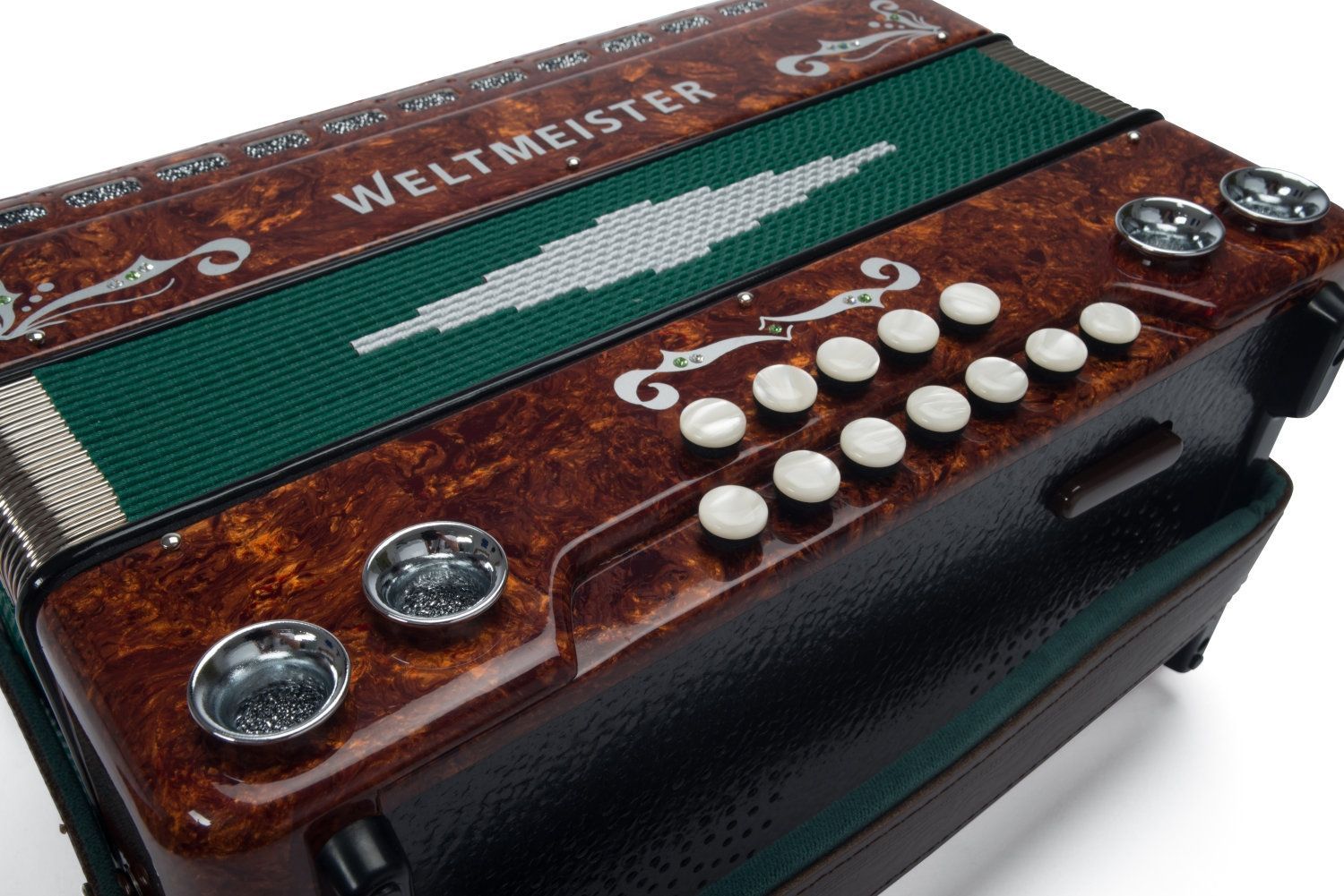 Weltmeister 620 Steirische Harmonika Helikon, G/C/F, 33/12/, Koffer -Aussteller-_00012955_