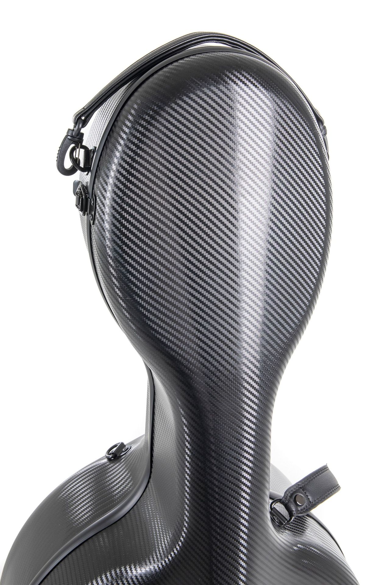 Cello-Etui schwarz 4/4 Polycarbont  4,6 kg  - abnehmb Rucksackriemen Cello Case _00053312_