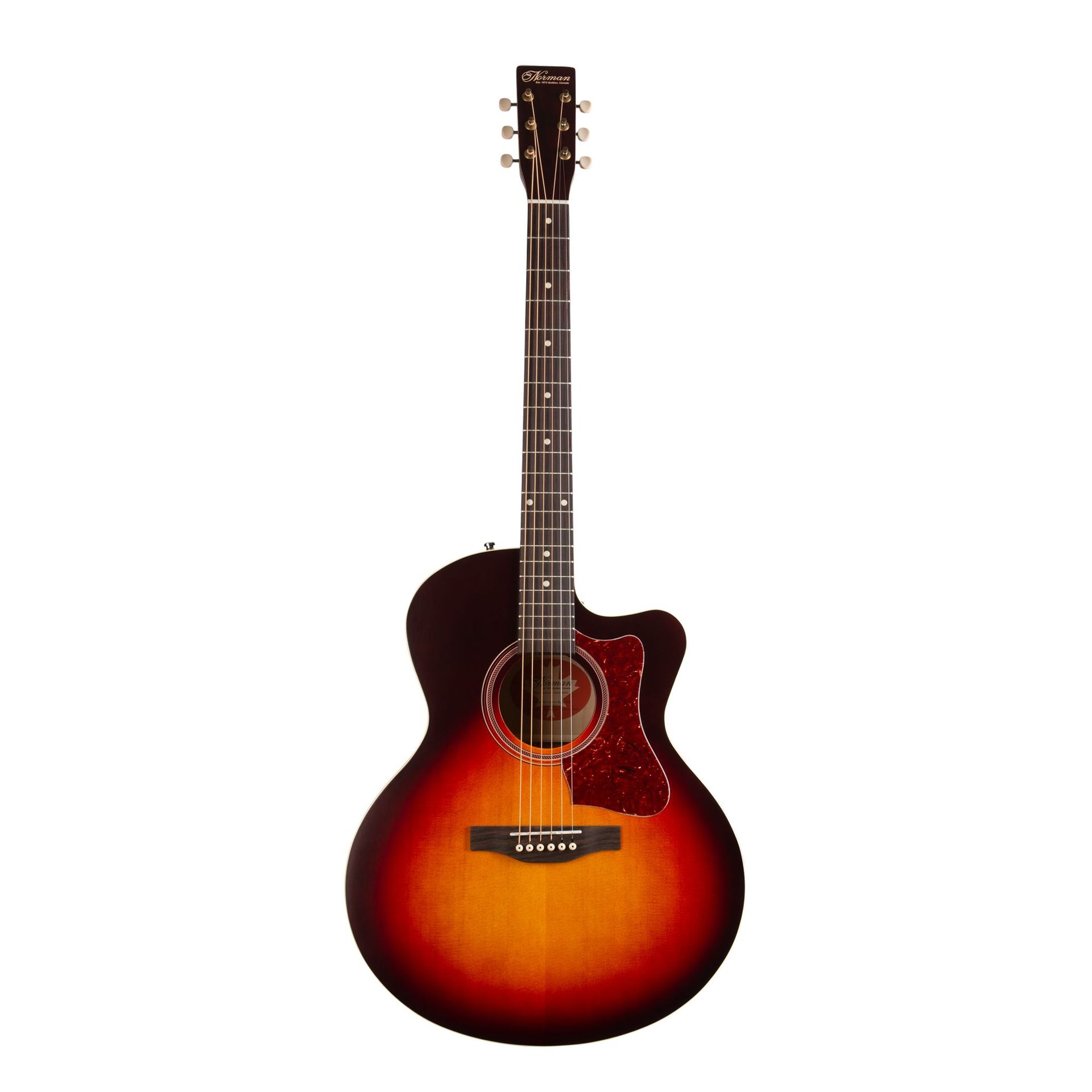 Norman B18 Mini Jumbo CW Cherry Burst A/E 