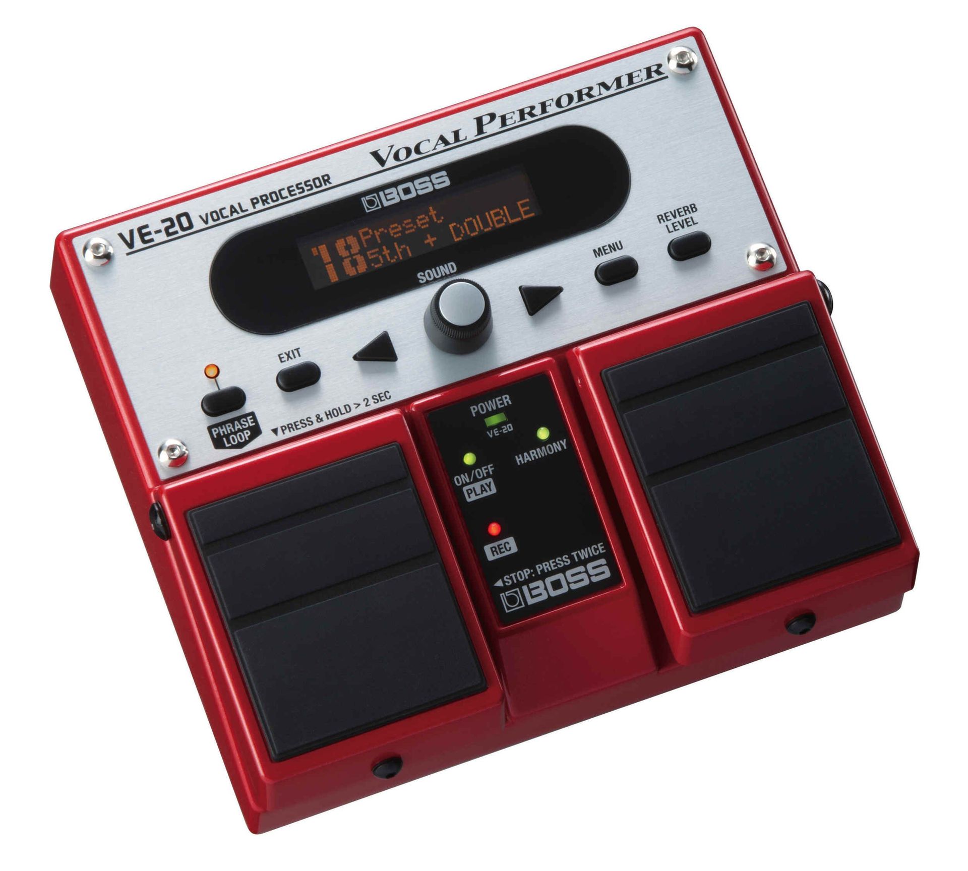 Boss VE-20 Effektgerät Vocal Performer, 2 stimmiger Harmonist
