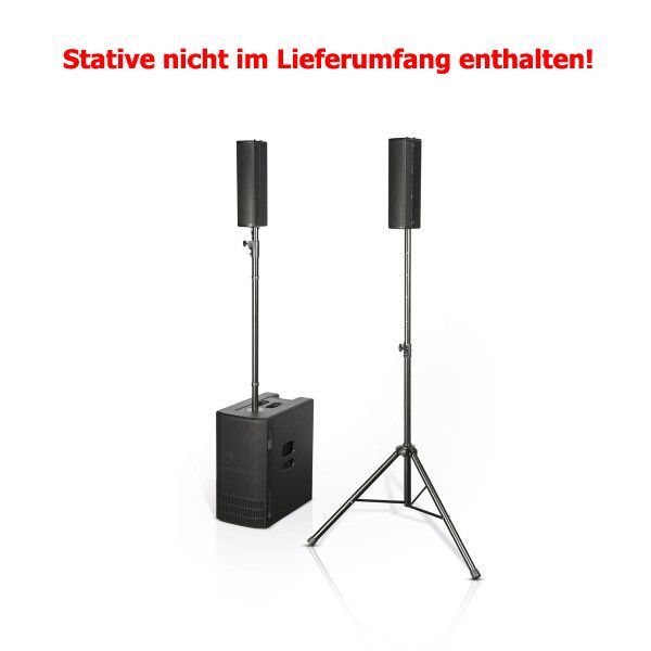 DB Technologies ES1203 aktives PA-System inkl. Hüllen